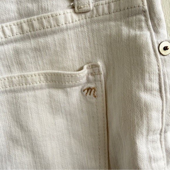 Madewell | White High-Rise Denimβ Shorts | Size 24 - Picture 3 of 9